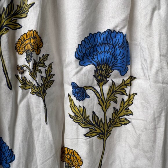 NWT Anthropologie The Jacie Poplin Floral Printed Midi Skirt by Maeve in X-Large - Picture 11 of 14